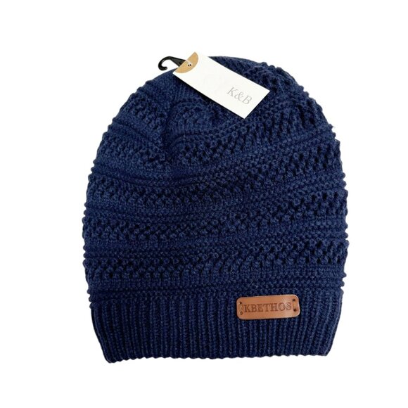 Ribbed Beanie Thick Cuffed Ski Hat Visit > Skully Winter Ski Cap, Size: One size - Picture 1 of 4